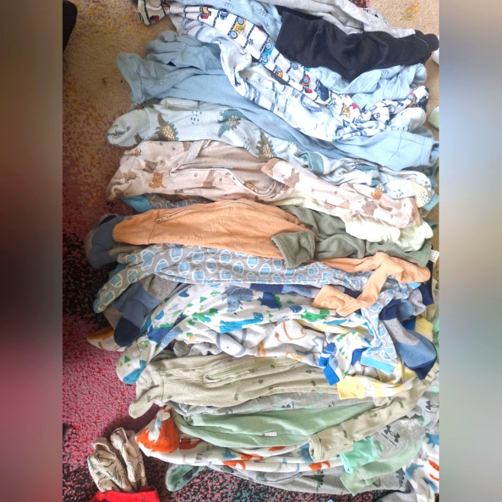 3-6 month lot of baby boy clothes